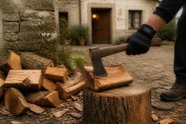 Así calientas tu hogar todo el invierno: leña para estufas en A Coruña - Imagen 1
