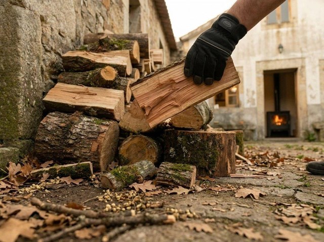Calienta tu hogar con energía renovable: suministro de leña en A Coruña - Imagen 1
