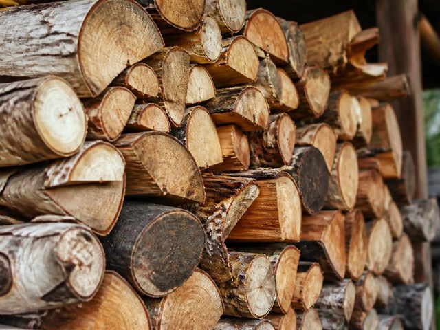 Calor equilibrado en casa: leña de mezcla a domicilio en A Coruña
