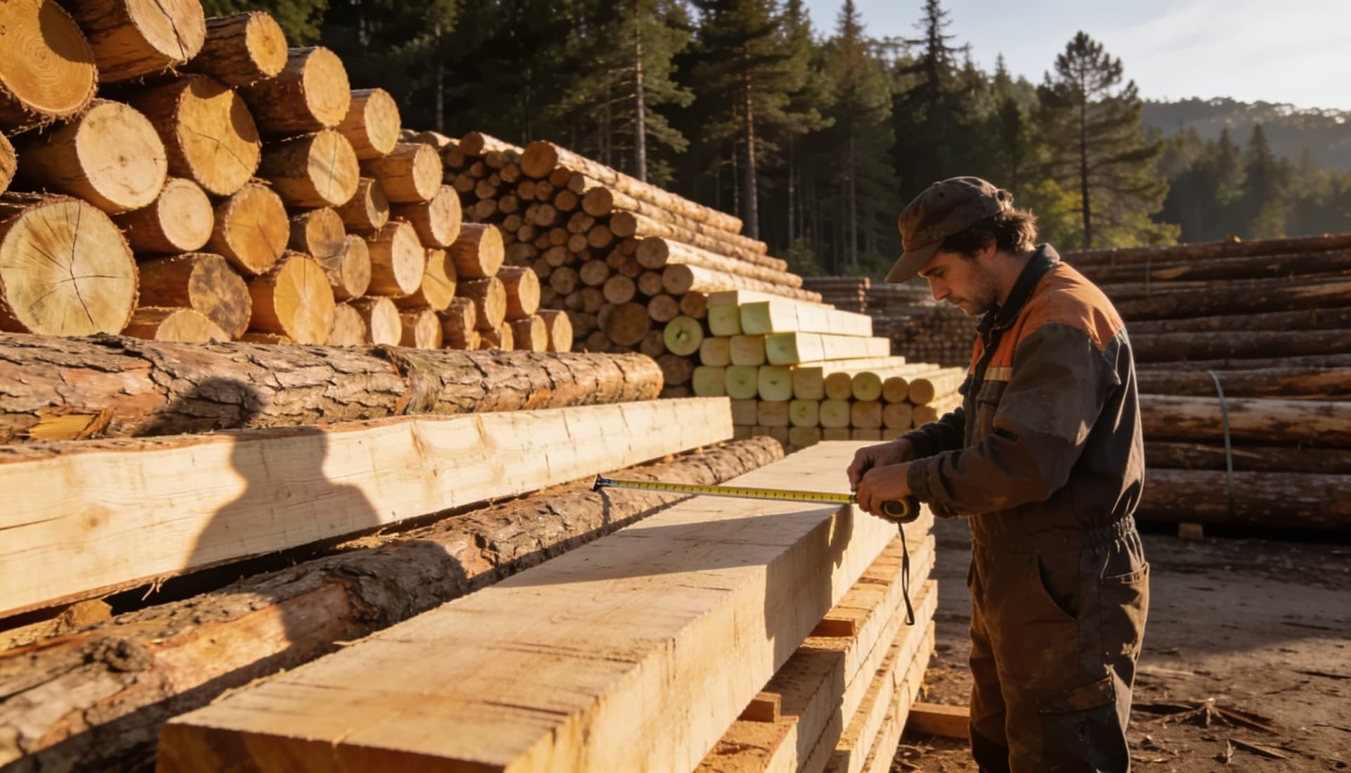 Máxima calidad en la compraventa de madera en Lugo